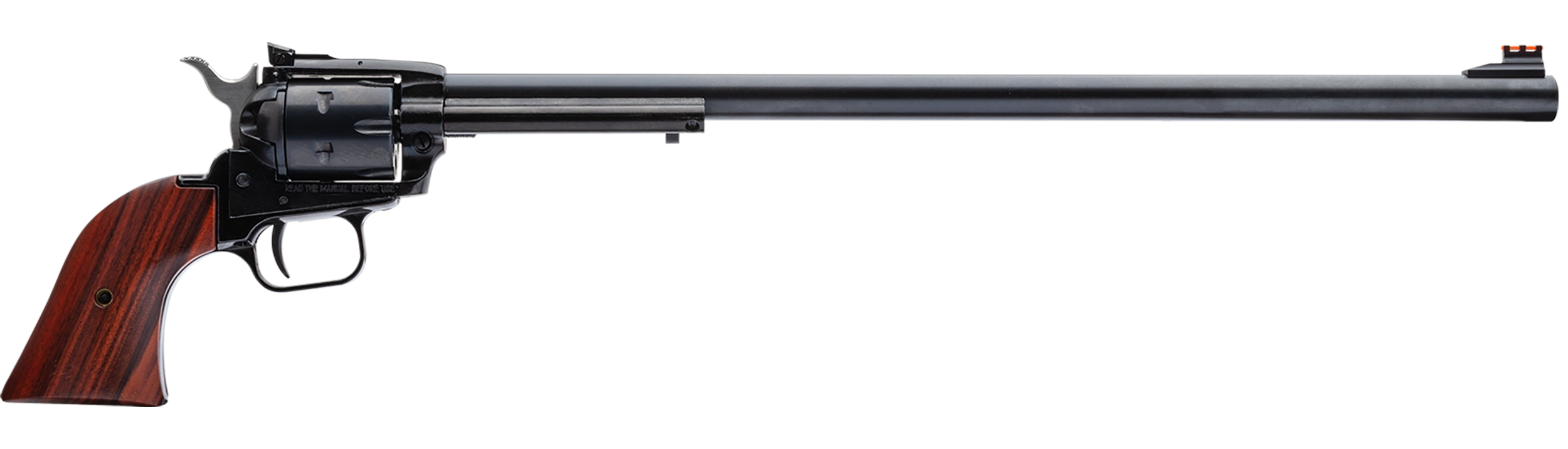 Heritage Rough Rider Single Action Rimfire Revolver RR22B16AS, 22 LR, 16", Cocobolo Grip, Black Finish, 6 Rd