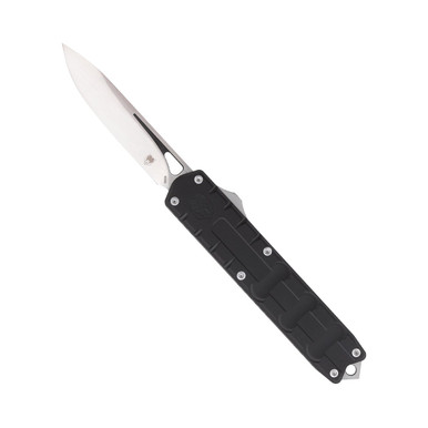 CobraTec Large Enforcer OTF Knife- 3.25" M390 Steel Blade, 6061 Aluminum Handles