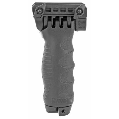 F.A.B. Defense T-POD G2 QR Foregrip with Quick Release Bipod - Fits Picatinny Rails, Black