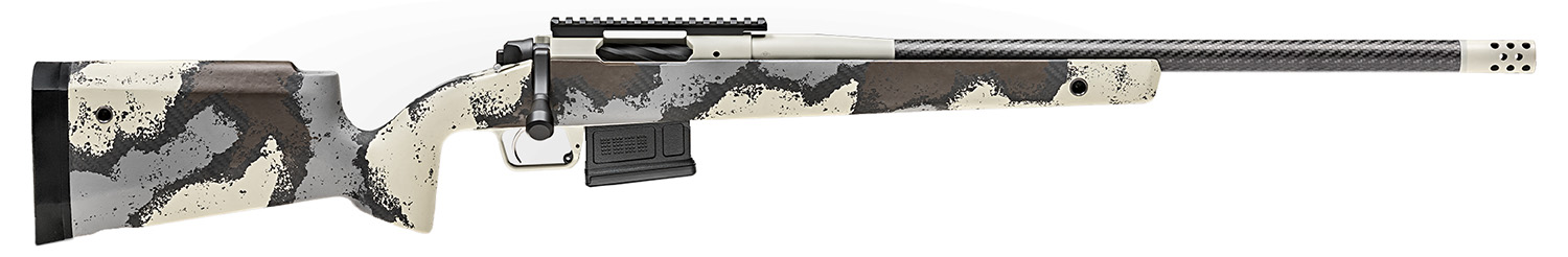Springfield 2020 Waypoint Rifle BAW92265CMCFD, 6.5 Creedmoor, 22" Carbon Fiber, Ridgeline Camo Stock, Desert Verde Cerakote Finish, 5 Rds