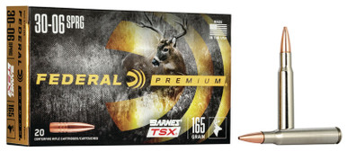 Federal Premium Barnes TSX 30-06 Springfield Triple-Shock - 20 rds per Box