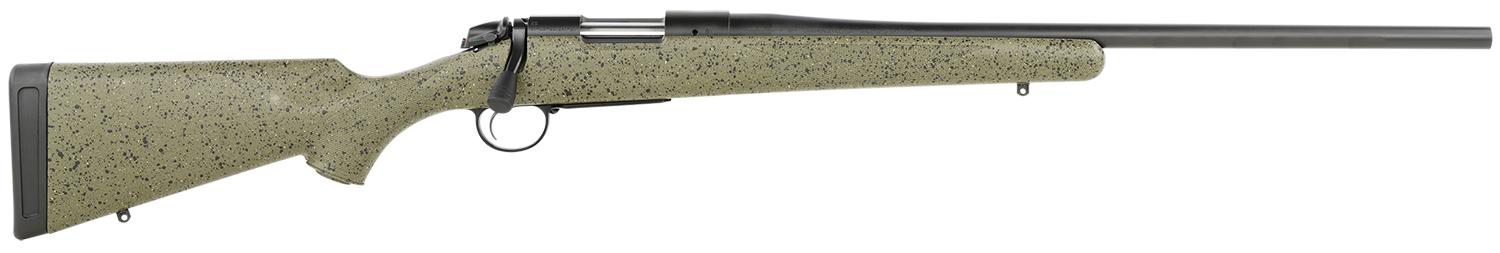 Bergara B-14 Hunter Bolt Action Rifle B14S103C, 243 Winchester, 22", Green Synthetic Stock, Graphite Black Finish, 4 Rds