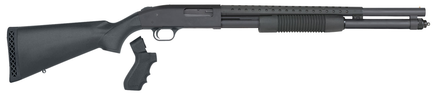Mossberg 590SP Shotgun 50694, 12 Gauge, 20", 3" Chmbr, Pistol Grip Stock, Matte Blued Finish, 8 Rds