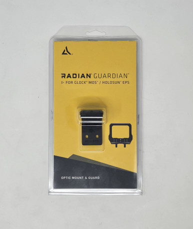 Radian Weapons Guardian Optic Mount & Guard Fits Glock MOS & Holosun EPS G1002 Black