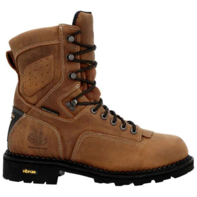 Georgia GB00122 Men's Comfort Core Waterproof Low Heel Logger Work Boots