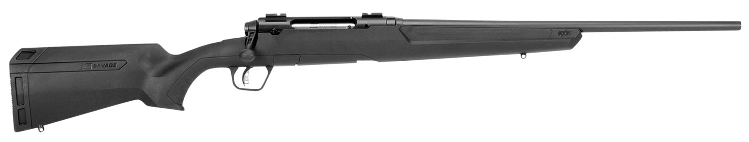 Savage Axis II Compact Bolt Action Rifle 57387, 7mm-08 Rem, 20", Black Synthetic Stock, Matte Black Finish, 4 Rds