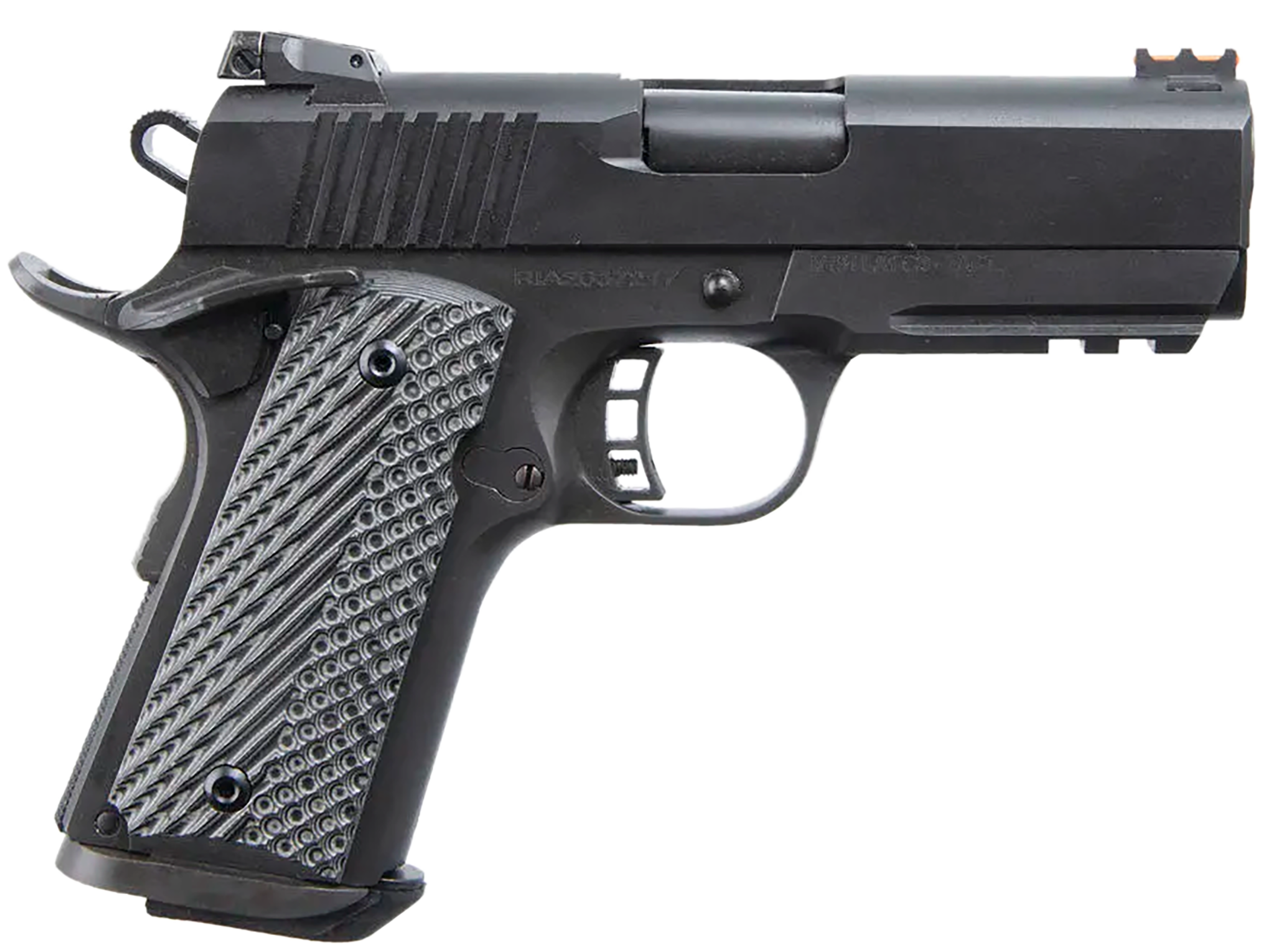 Rock Island Tac Ultra CS Pistol 51700, 9mm Luger, 3.62", Gray G10 Grips, Black Parkerized Finish, 8 Rds