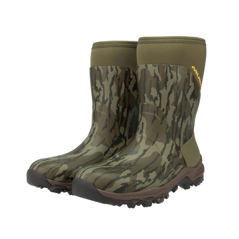 Muddy DV8 13" Rubber Hunting Boot Mossy Oak Bottomland Size 11D