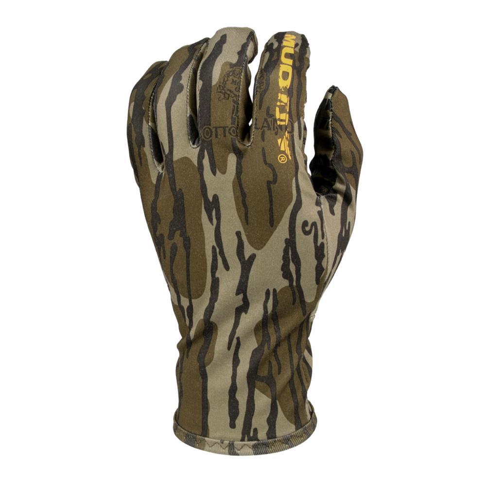 Muddy Mossy Oak Bottomland Fleece Gloves Medium - Early Season Archery Hunting