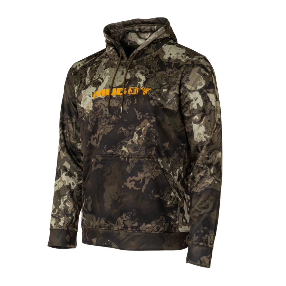 Muddy TRX Mid-Weight Performance Hoodie Veil Canyon Grey Size 3XL