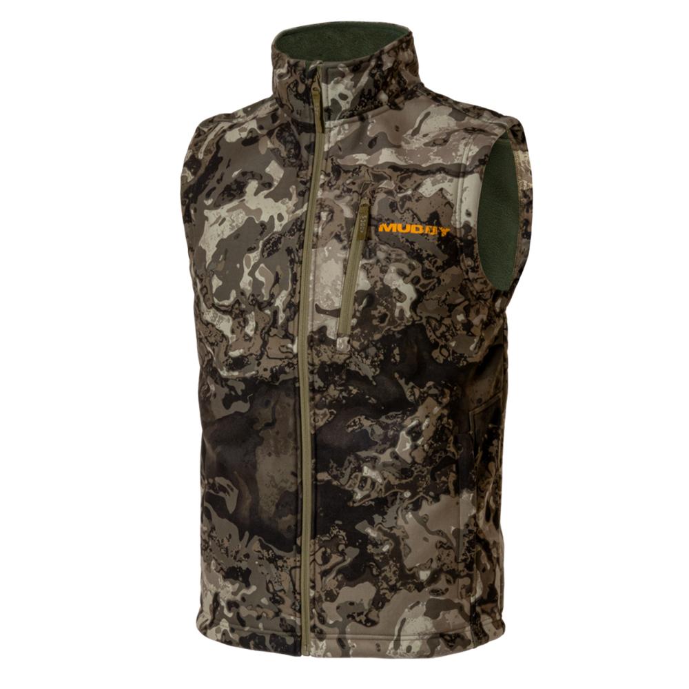Muddy TRX Windproof Softshell Vest Veil Canyon Grey Size 3XL