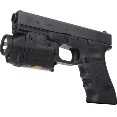 Glock OEM Tactical Light w/ Red Laser - Compatible with all Glocks w/ Rails