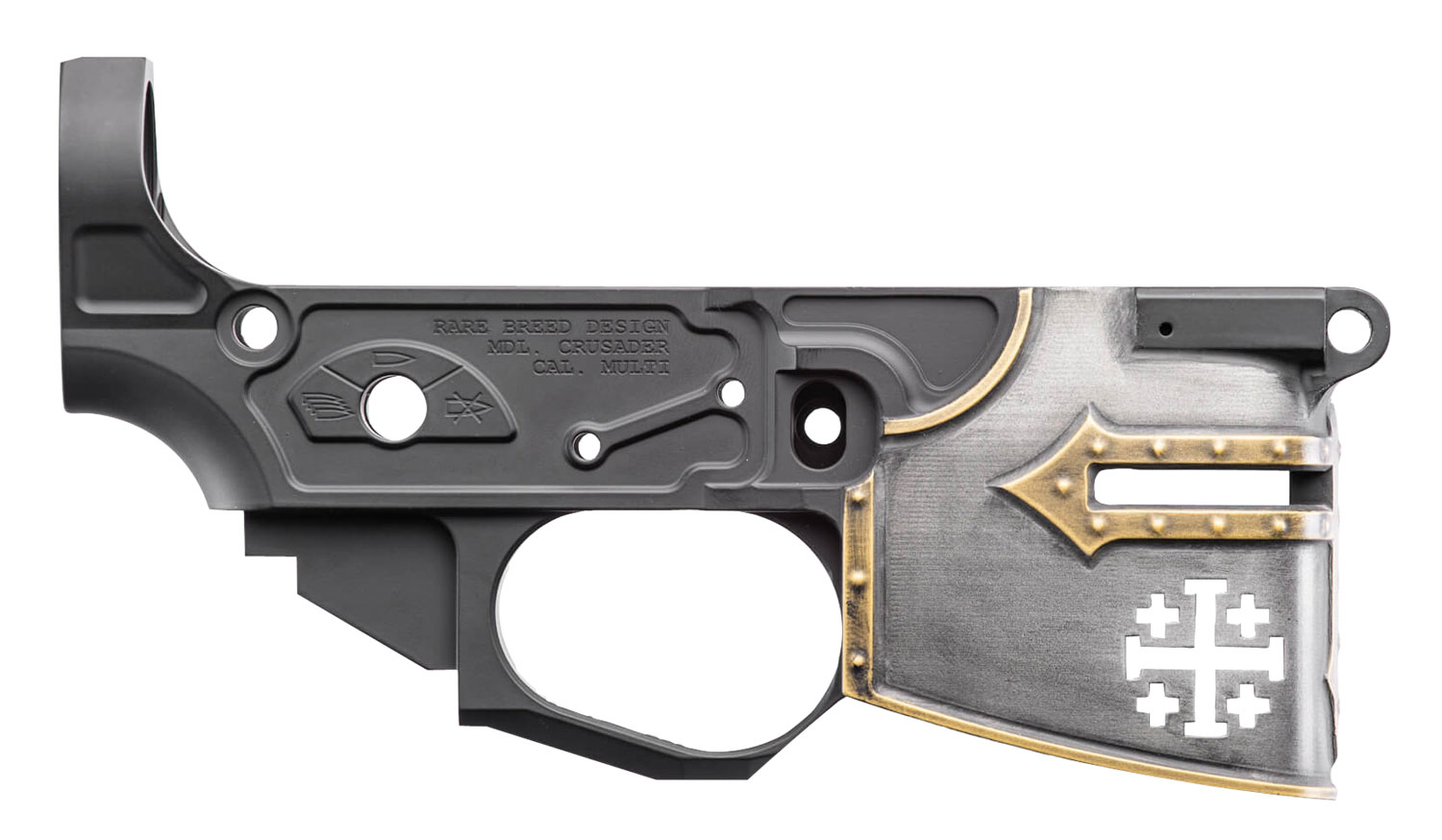 Spike's Tactical Rare Breed Crusader AR Multi-Caliber Lower Reciver, Painted (STLB600PCH)