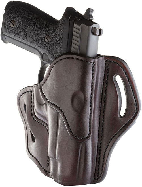 1791 Gunleather Belt Hoster, Signature Brown, Right Hand, Multifit Size 2.3 (BH23SBRR)