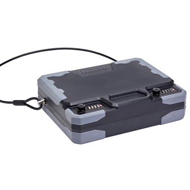 Hornady Treklite Lock Box XXL - Black and Gray Finish, TSA Combination Lock
