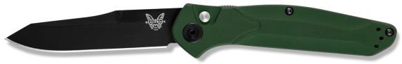 Benchmade Osborne Automatic Folding Knife w/Black Reverse Tanto Blade (9400BK)