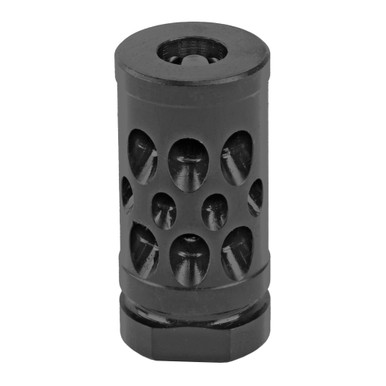 Hiperfire Hipercomp Gen2 9MM Muzzle Device -Black, Threaded 1/2-28, Includes Crush Washer