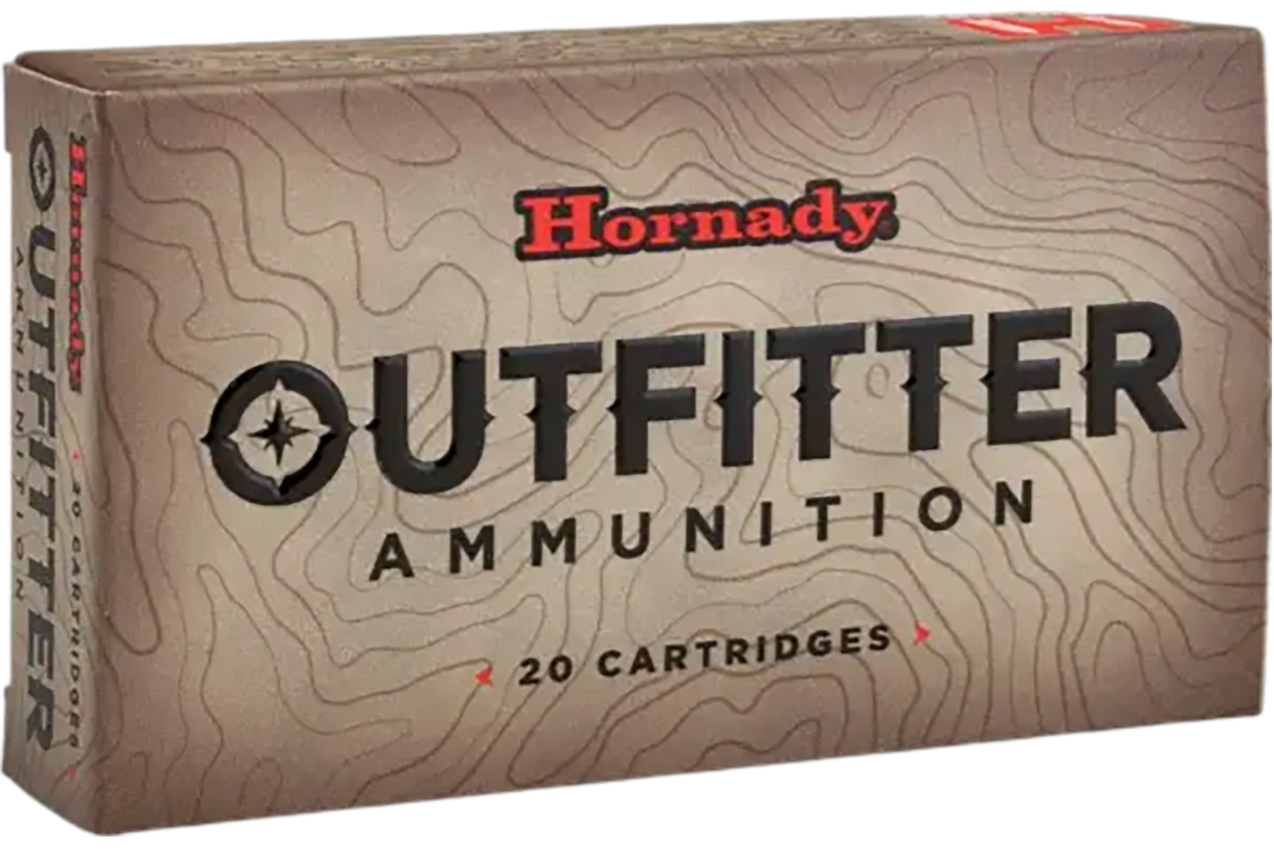 Hornady Outfitter Rifle Ammunition 822034, 300 WSM, CX OTF, 180 Gr, 2900 fps, 20 Rds