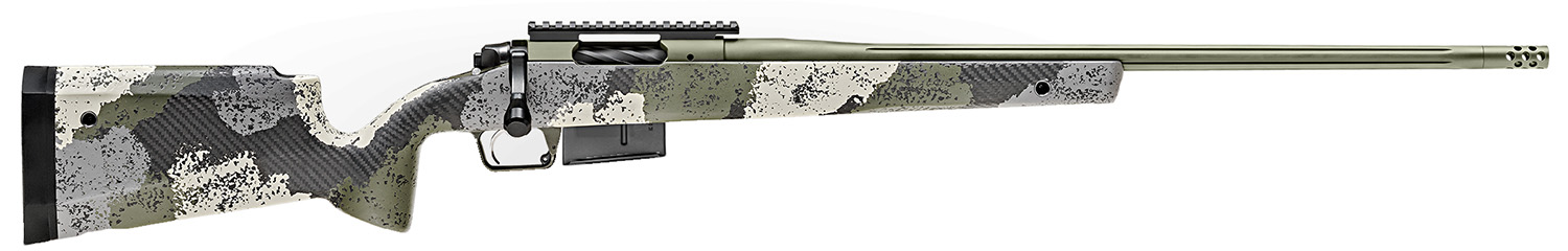 Springfield 2020 Waypoint Rifle BAW92465PRCG, 6.5 PRC, 24", Evergreen Camo Stock, Green Cerakote Finish, 3 Rds