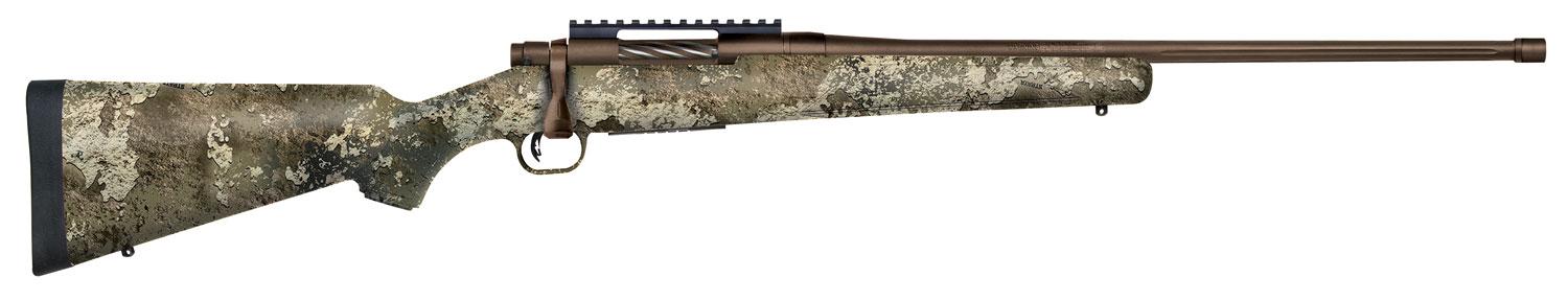 Mossberg Patriot Predator Bolt Action Rifle 28044, 243 Win, 22", Picatinny Rail, Brown Cerakote Finish, 5 Rds