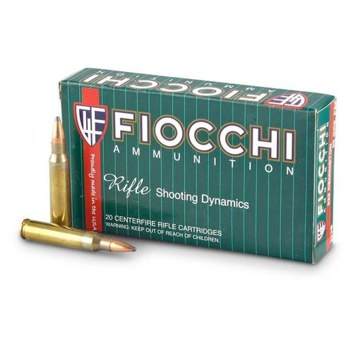 Fiocchi 7mm 08 Remington, 139 Gr, BTSP, 20rd Box