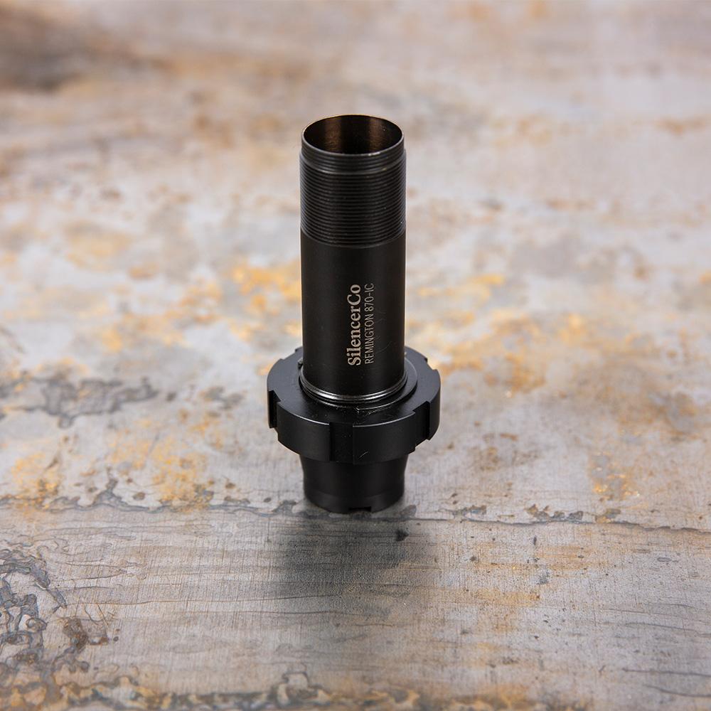 SilencerCo Echo Remington Improved Cylinder Choke Adapter for Salvo 12 Black