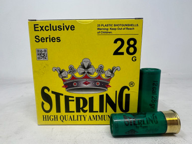 Sterling 12 Gauge Ammunition STRLG12G8CASE #8 Shot 2-3/4" 1oz 1280fps CASE 250 Rounds