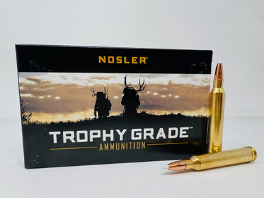 Nosler 7mm STW Ammunition Trophy Grade 160 Grain Accubond Ballistic Tip 20 Rounds