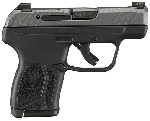 Ruger LCP Max Pistol 13718, 380 ACP, 2.8", Black Polymer Grips, Tungsten Cerakote Slide, 10 Rds