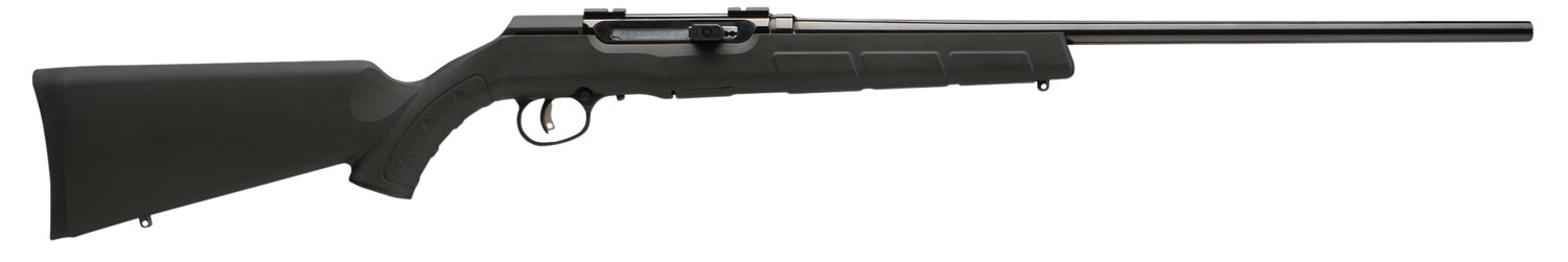 Savage A17 Rimfire Rifle 47700, 17 HM2, Semi-Auto, 20", Black Synthetic Stock, Black Finish, 10 Rds