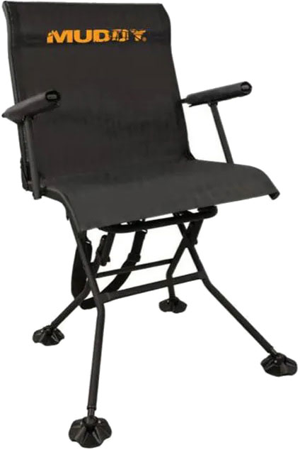 Muddy Outdoors Swivel Seat w/Adjustable Legs (MGS400AL)
