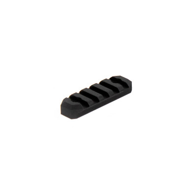 Aim Sports KMRS1 5 Slot KeyMod Picatinny Rail Panel - Black Anodized 6061-T6 Aluminum