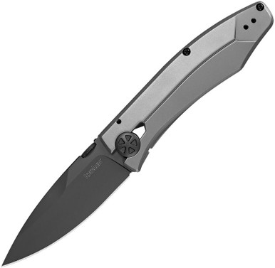 Kershaw 3440 Innuendo Folding Knife - 3.3" Titanium Carbo-Nitride Blade, Stainless Steel Handles