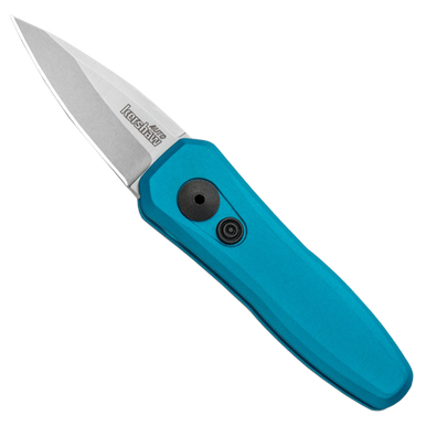 Kershaw Launch 4 AUTO Folding Knife 1.9" CPM-154 Stonewash Blade, Teal Aluminum Handles- 7500TEALSW