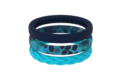 Groove Life Women's Stackable Rings - Kryptek Pontus