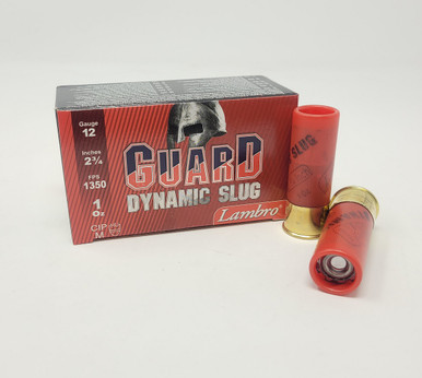 Lambro 12 Gauge Ammunition LAM12SLUG 2-3/4" 1350fps 1oz Slug 10 Rounds