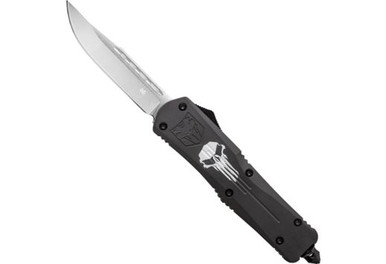 CobraTec Large FS-3 Punisher Black - 3.5 inch D2 Steel Blade