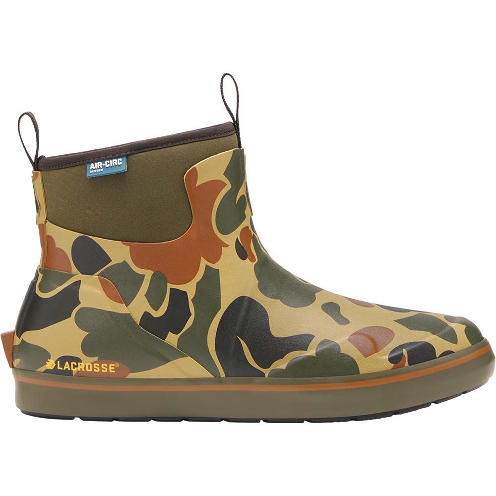 Men's LaCrosse Alpha Deck 6'' Boot in Hardwoods Duck Camo - Size 12M