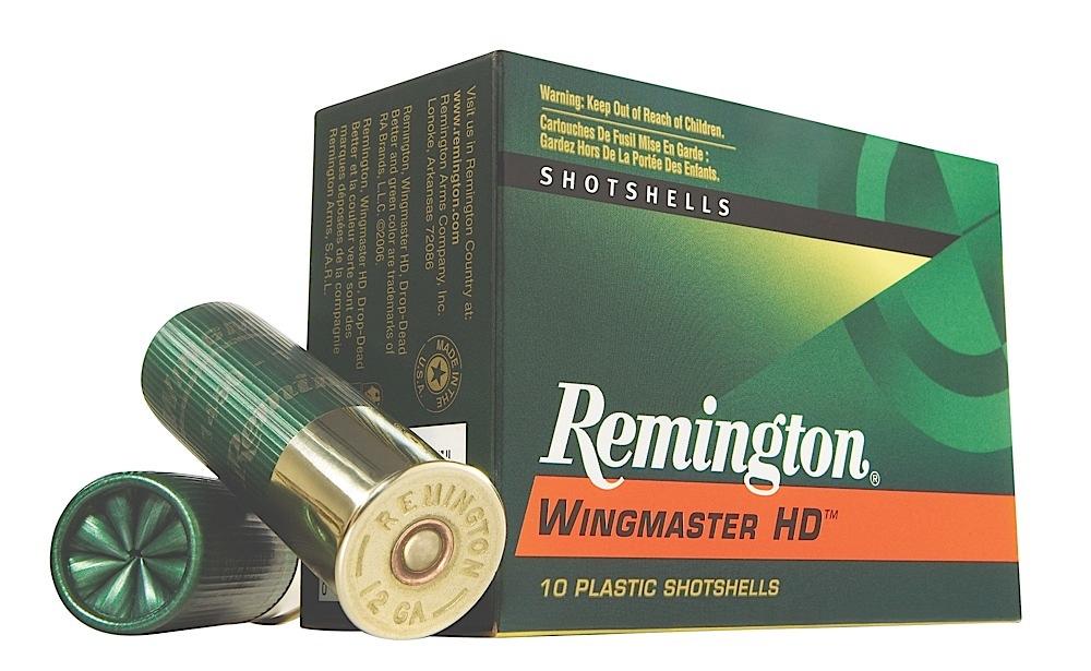 Remington Wingmaster HD Shotshells 20693, 12 Gauge, 2-3/4", 1 1/4 oz, 1300 fps, #4 Steel, 10 Rds/bx