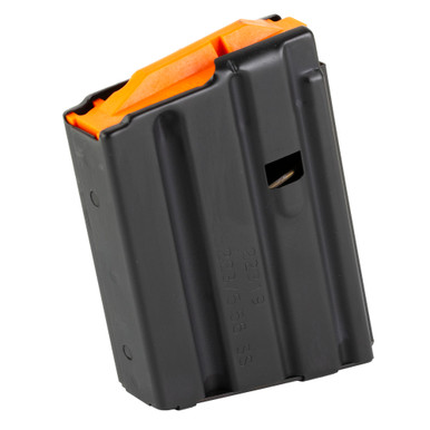 DURAMAG 223REM/556NATO 10 Round Stainless Steel Magazine - Black Stainless Steel