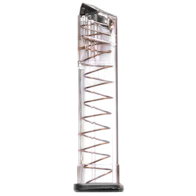 ETS Group21 Round Sig Sauer P320 9MM Magazine - Fits Sig Sauer P320, Polymer, Clear