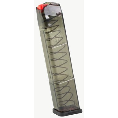 ETS Group Glock 22 24 Round .40 S&W Magazine - Carbon Smoke