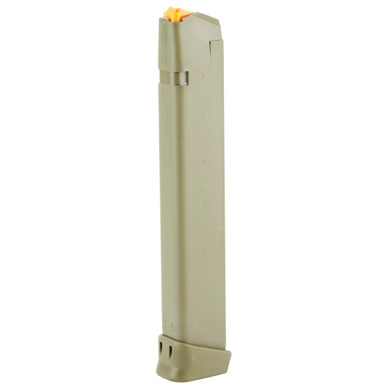 Glock OEM 17 Magazine 33 Round 9mm - OD Green - 47462