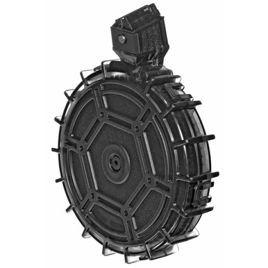 ProMag Drum Magazine for the Ruger 10/22 - 22LR, 70 Rounds, Fits Ruger 10/22, Polymer, Translucent Smoke