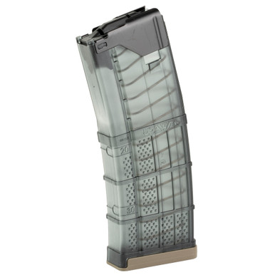 Wilson Combat L5AWM 300 Blackout 30 Round Magazine - Fits AR Rifles, 30 Rounds, Translucent Smoke, Polymer
