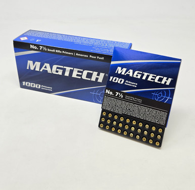 Magtech Small Rifle Primers #7-1/2 MTPR-SR 1000 Count