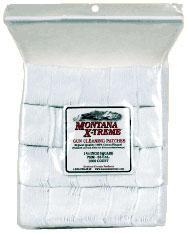 Montana X-Treme Super Absorbent 1-3/4" Flannel Cleaning Patches 1000pk