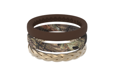 Groove Life Women's Stackable Rings - Mossy Oak Breakup Country