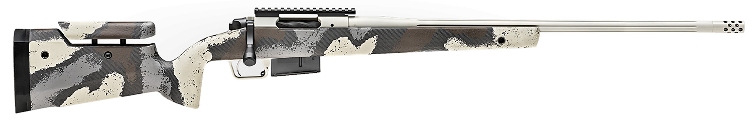Springfield 2020 Waypoint Rifle BAW92465PRCDA, 6.5 PRC, 24", Ridgeline Camo Adjustable Stock, Desert Verde Finish, 3 Rds