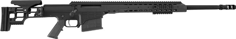 Barrett MRAD Bolt Action Rifle 18484, 300 Norma Mag, 26", Side Folding Adj. Comb Stock, Black Finish, 10 Rds